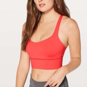 NWT Lululemon Free to Be Long Line Bra size 10